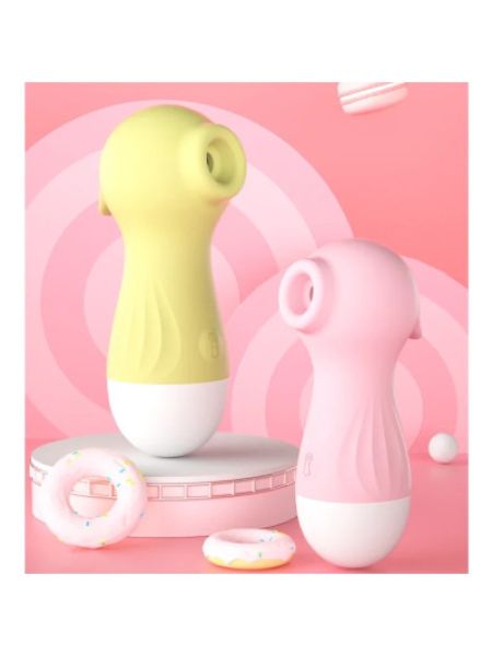 Вакуумний стимулятор "Sexy Seahorse", 10 режимів, колір рожевий