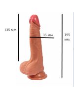 Фалоімітатор "Diego penis", тілесний