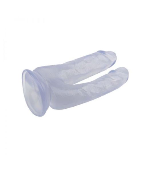Подвійний фалоімітатор 6.3 Inch Dildo, Clear