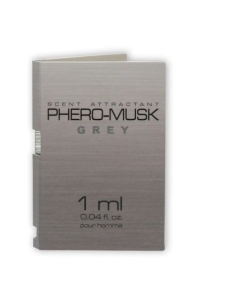 Духи з феромонами чоловічі PHERO-MUSK GREY, 1 мл