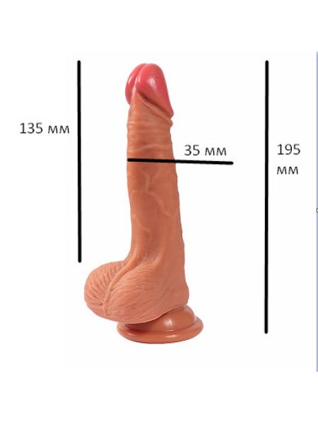Фалоімітатор "Diego penis", тілесний