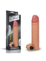 Насадка з вібрацією Add 2" Vibrating Silicone Extender, Flesh