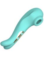 Вакуумний стимулятор клітора Suction Bunny колір бірюзовий