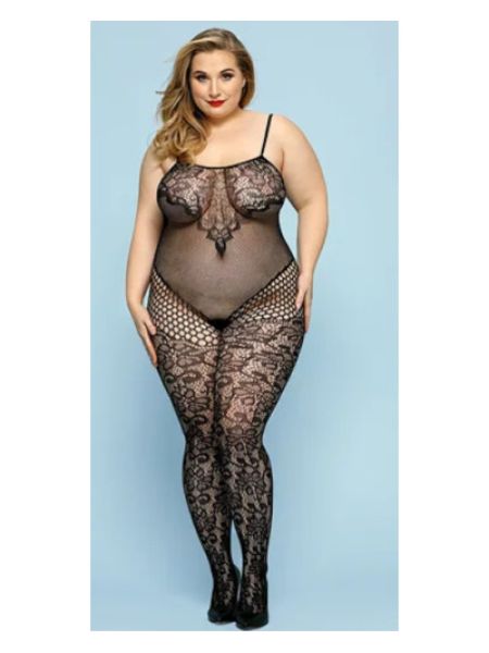 Боді комбінезон з квітковим принтом (без доступу) Maria XL/XXL
