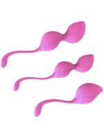 Набір вагінальних кульок Pink Kegel Set ніжно-рожевий