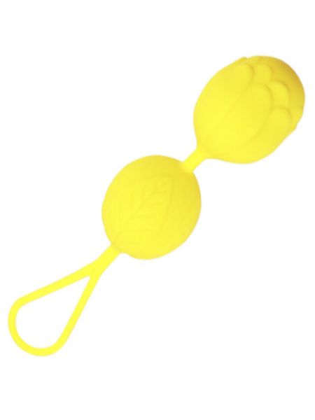 Вагінальні кульки Yellow Petal жовтий