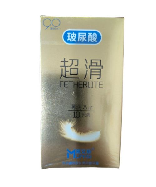 Ультратонкі презервативи Muaisi Fetherlite 0,03 (упаковка 10 шт)