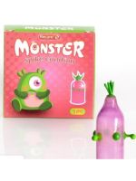 Презерватив Recare MONSTER Green+Pink Wink (1шт)