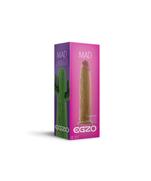 Фалоімітатор EGZO Ciberskin D005 (23 см х 4,5 см)