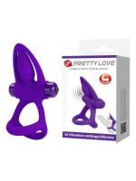 Ерекційне вібро кільце Pretty Love - Vibration Cock Ring, 10 vibration functions