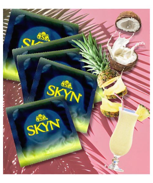 Безлатексні поліізопренові презервативи SKYN Pina Colada (по 1шт)