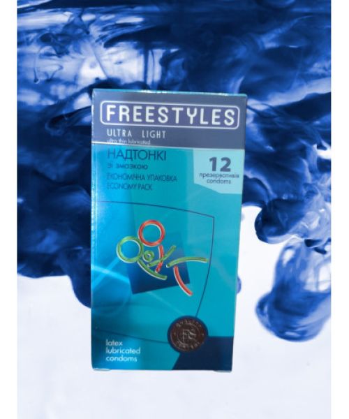 Презервативи FREESTYLES №12 Ultra Light, Супертонкі