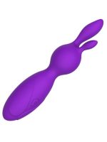 Вібратор Purple bunny 10 режимів вібрації колір фіолетовий