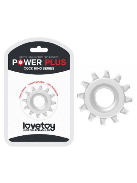 Кільце ерекційне POWER PLUS Cockring, Clear