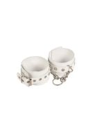 Наручники Leather Restraints Hand Cuffs, White
