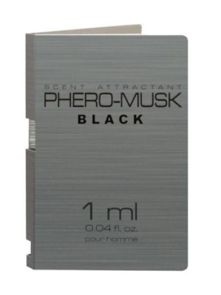 Духи з феромонами для чоловіків PHERO-MUSK BLACK, 1 ml
