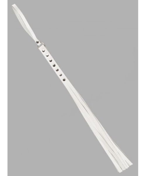 Флогер S&M Fancy Leather Floger, White
