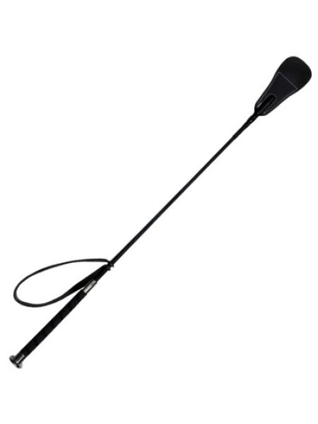 Стек із натуральної шкіри Spanker чорний