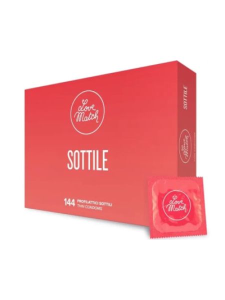 Ультратонкі презервативи Love Match - Sottile (по 1 шт)