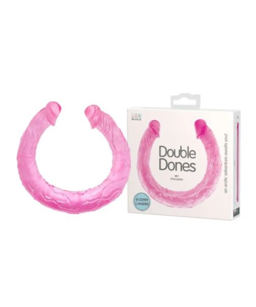 Подвійний фалоімітатор "Double Dong" PINK