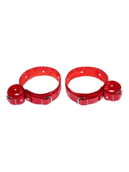 Фіксатор для зап'ястків та стегон Fixation Me Thigh, Red