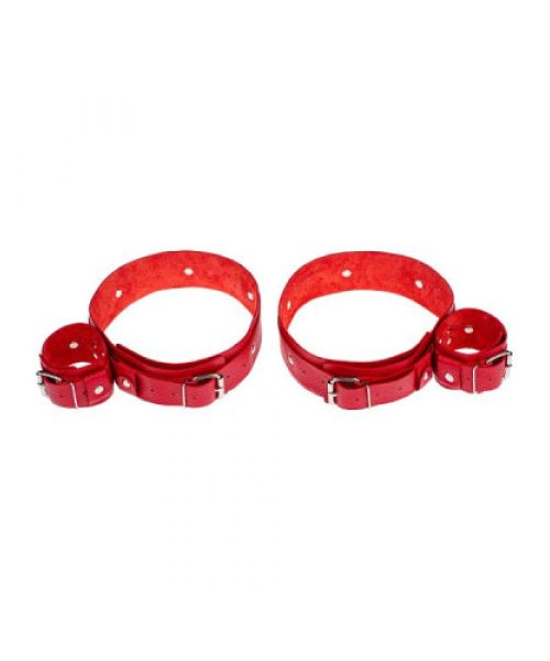 Фіксатор для зап'ястків та стегон Fixation Me Thigh, Red