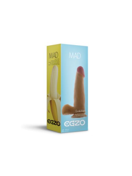 Фалоімітатор EGZO Ciberskin DS001 (18,5 см х 4 см)