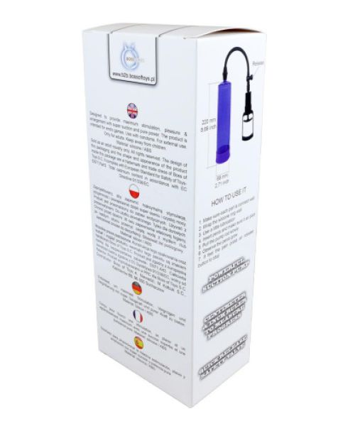 Вакуумна помпа "Power pump MAX - Purple"