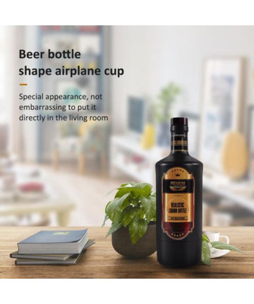 Мастурбато-вагіна пляшка "Vagina Realistic Wine Bottle" без вібрації тілесний