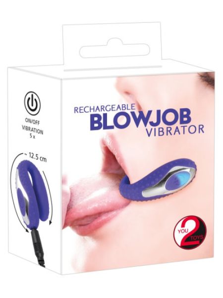 Вібратор для орального сексу Blowjob Vibrator 5 режимів вібрації