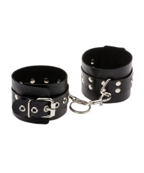 Наручники Leather Rastraints Hand Cuffs, Black