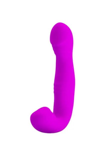 Безременний вібрострапон "ANGELO PURPLE"