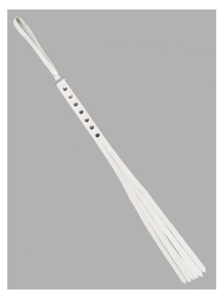 Флогер натуральна шкіра Leather Floger, White