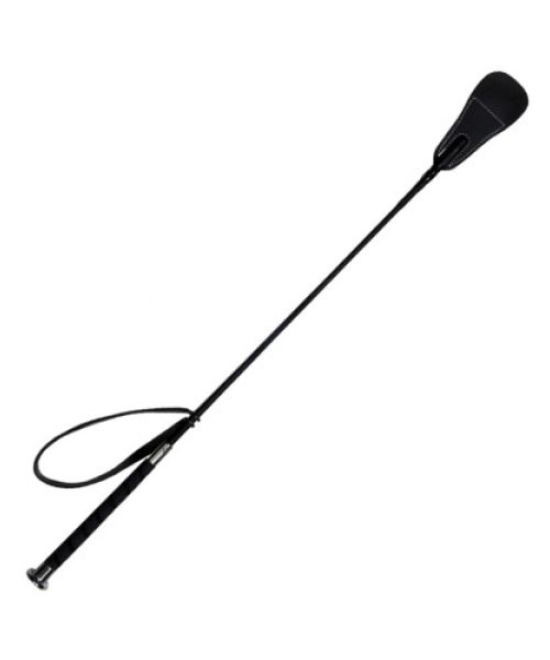 Стек із натуральної шкіри Spanker чорний