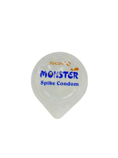 Презерватив Recare MONSTER Red+Blue Zib (1шт)