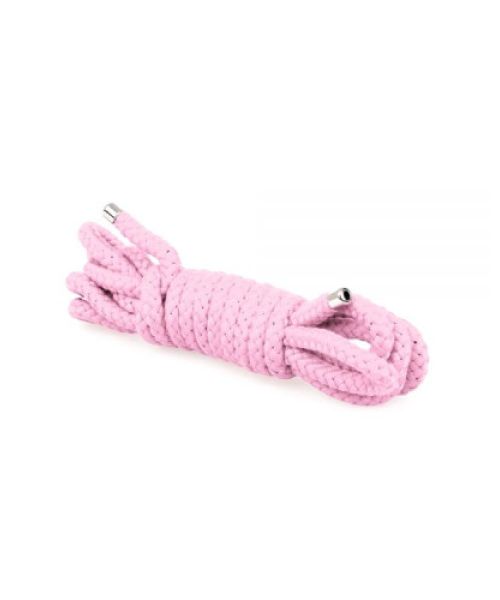 Мотузка для бондажу BONDAGE ROPE 3M, Pink