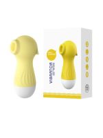 Вакуумний стимулятор "Sexy Seahorse", 10 режимів, колір жовтий