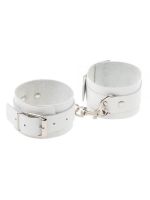 Окови Leather Standart Leg Cuffs, White