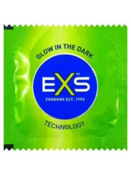 Презерватив EXS світиться у темряві (по 1 шт)