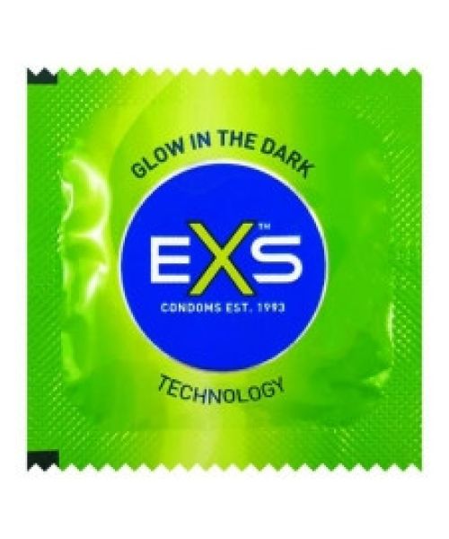 Презерватив EXS світиться у темряві (по 1 шт)
