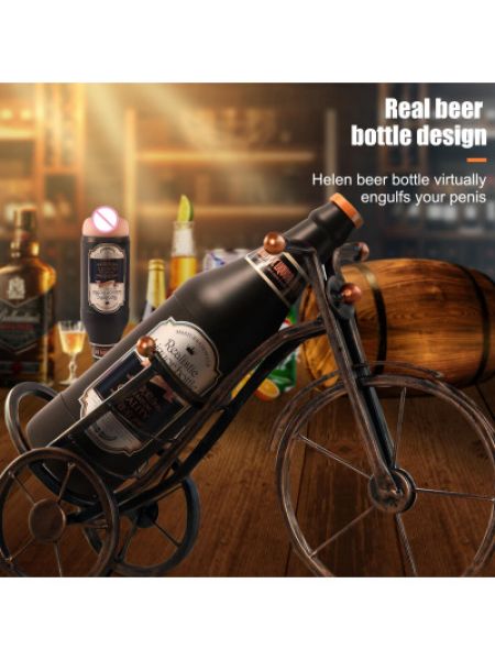 Мастурбато-вагіна пляшка "Sonya Beer Bottle" без вібрації тілесний