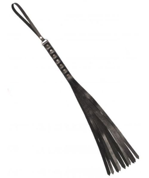Флогер натуральна шкіра Leather Floger, Black