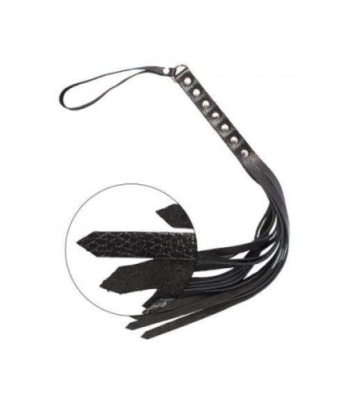 Флогер натуральна шкіра Leather Floger, Black