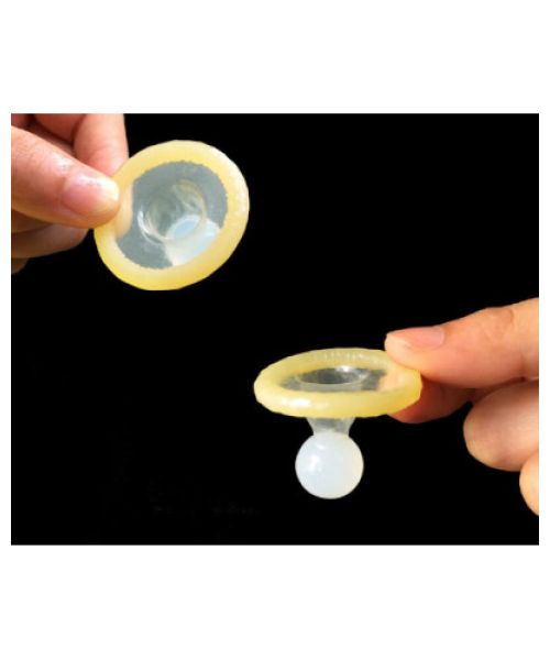 Презерватив OLO з вусиками + кулька "Phoenix Spiny condom" (1 презератив + 1 кулька)