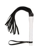 Флогер VIP Leather Flogger, White