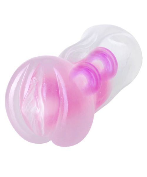 Мастурбатор Yoku Geisha Sexy Vagina stroker (Crystal Version) прозорий