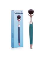 Вібромасажер "Cosmetic pen", 10 режимів вібрації, колір зелений
