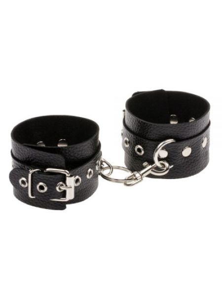 Наручники Leather Double Fix Hand Cuffs, Black