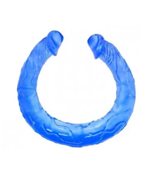 Подвійний фалоімітатор "Double Dong" BLUE
