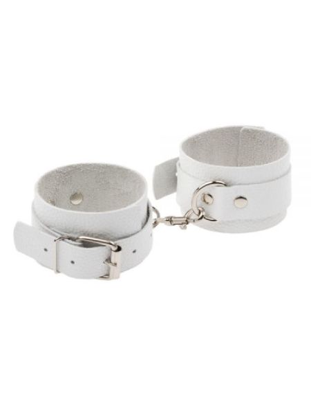 Наручники Leather Standart Hand Cuffs, White